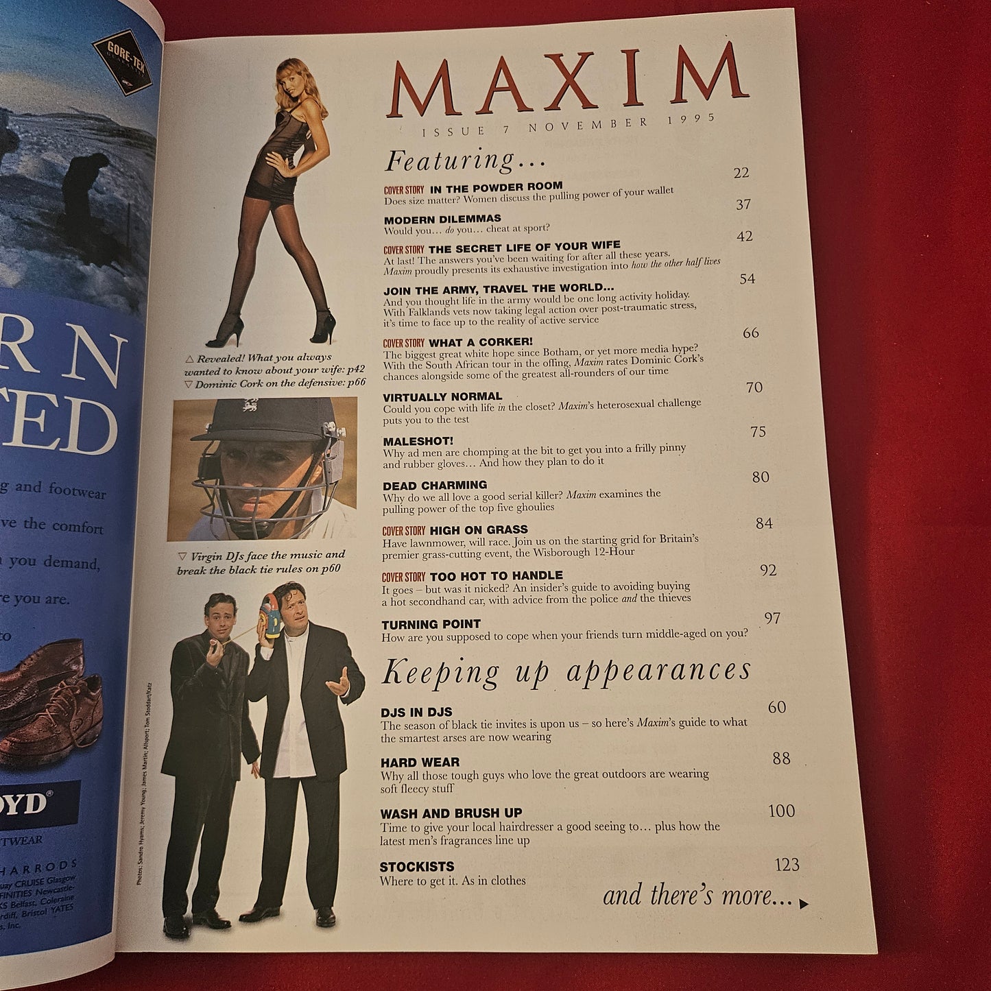 MAXIM Magazine November 1995 Issue 7 (1318) Secret Life of Your Wife Harry Hill