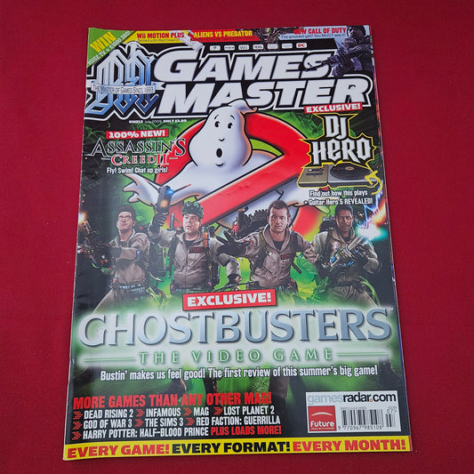 GamesMaster Magazine July 2009 Issue 213 (1319) Ghostbusters Assassin's Creed II