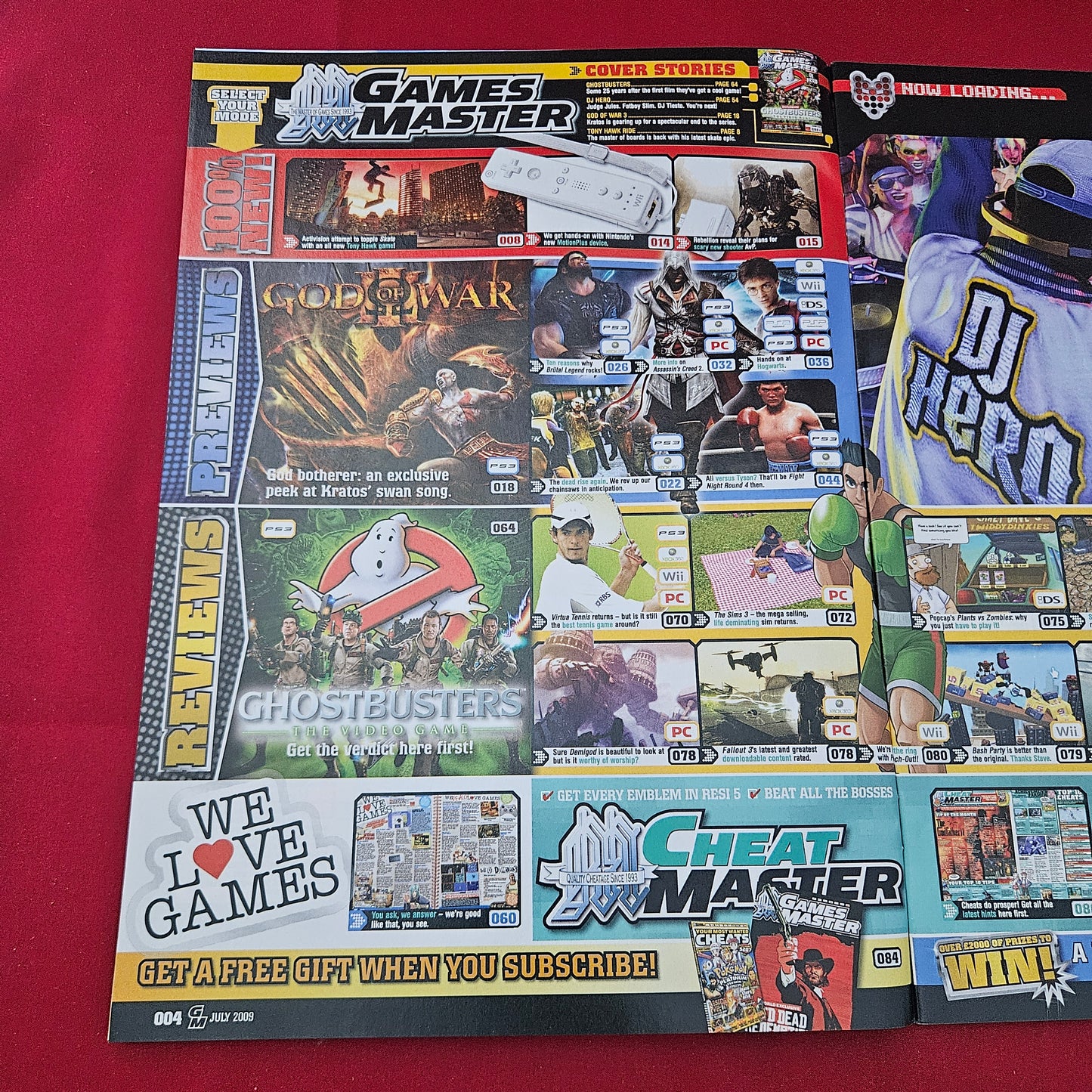 GamesMaster Magazine July 2009 Issue 213 (1319) Ghostbusters Assassin's Creed II