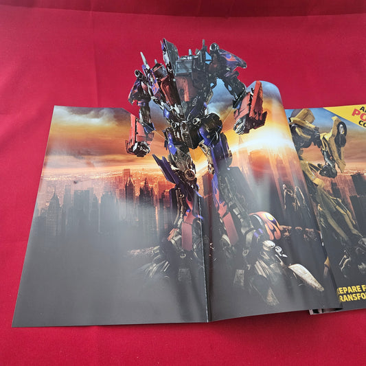 Total Film Magazine August 2007 Issue 131 (1319) TRANSFORMERS Pop-Up Cover Posters