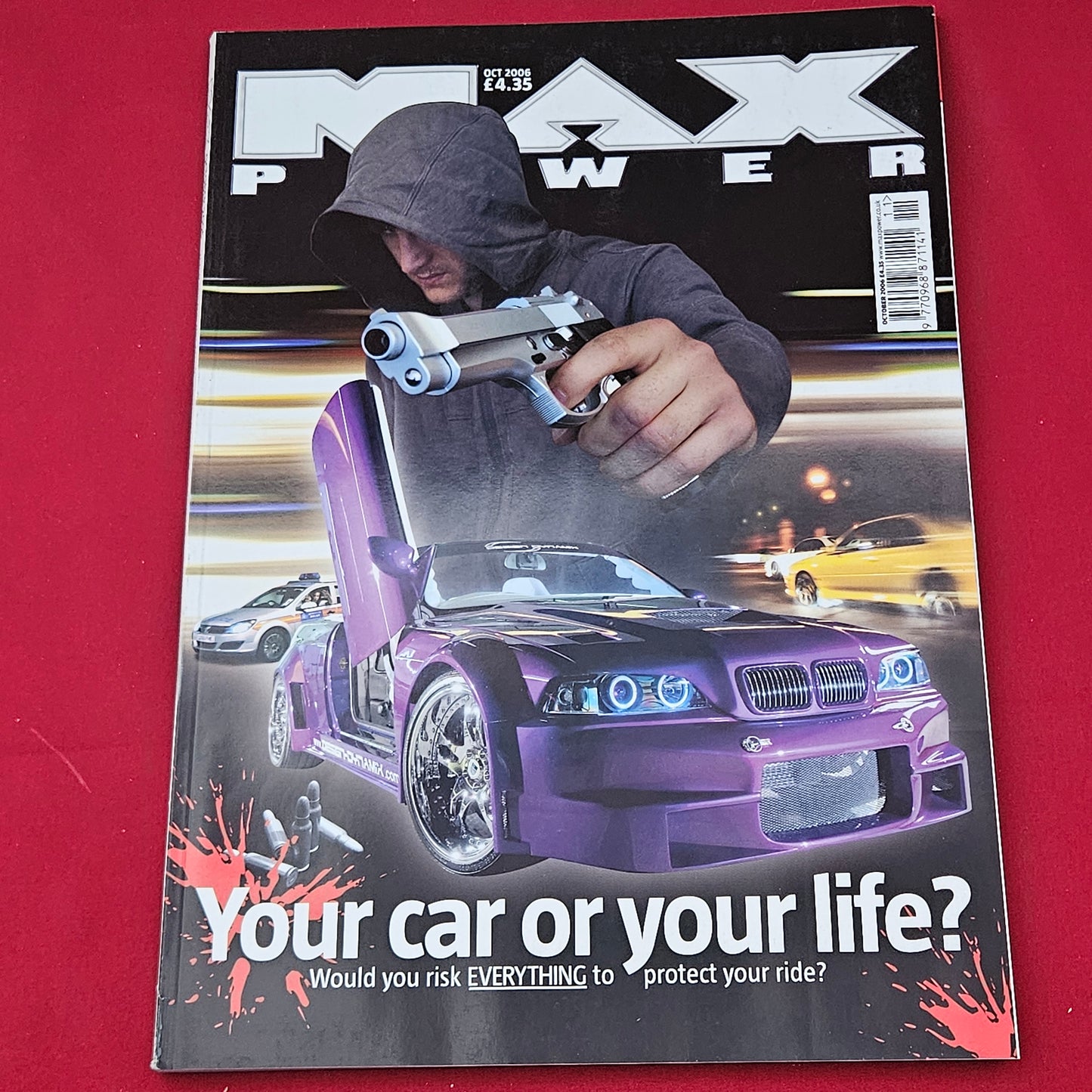Max Power Magazine October 2006 (1321) Jenna Sansom BMW M3 Convertible Car Jacking
