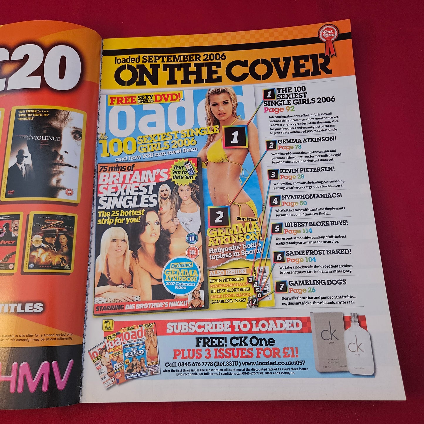 Loaded Magazine September 2006 (1322) Gemma Atkinson Sadie Frost