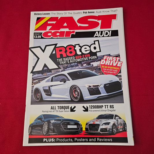 Fast Car Magazine Audi Issue 1 2020 (1323) Bagged R8 V10 1200BHP TT RS