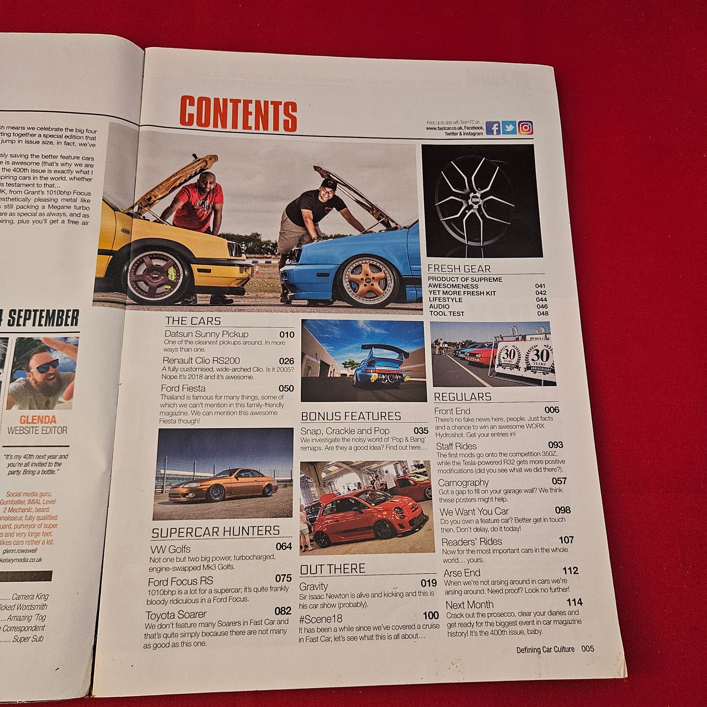 Fast Car Magazine October 2018 (1323) Supercar Hunters Mk3 Golfs 1010BHP Focus RS