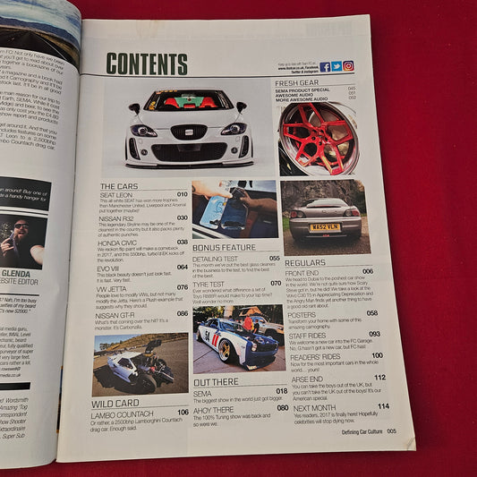Fast Car Magazine February 2017 (1323) SEAT Leon 2500BHP Countach SEMA