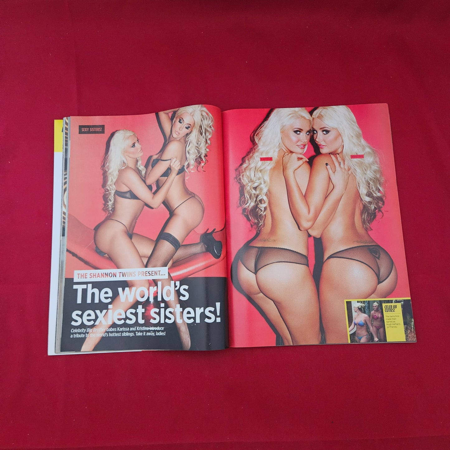 Nuts Magazine 10-16 February 2012 (1325) Shannon Twins Lucy Collett Sexy Sisters