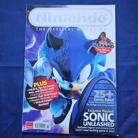Official Nintendo Magazine Issue 35 November 2008 (1326) Sonic Unleashed Super Mario