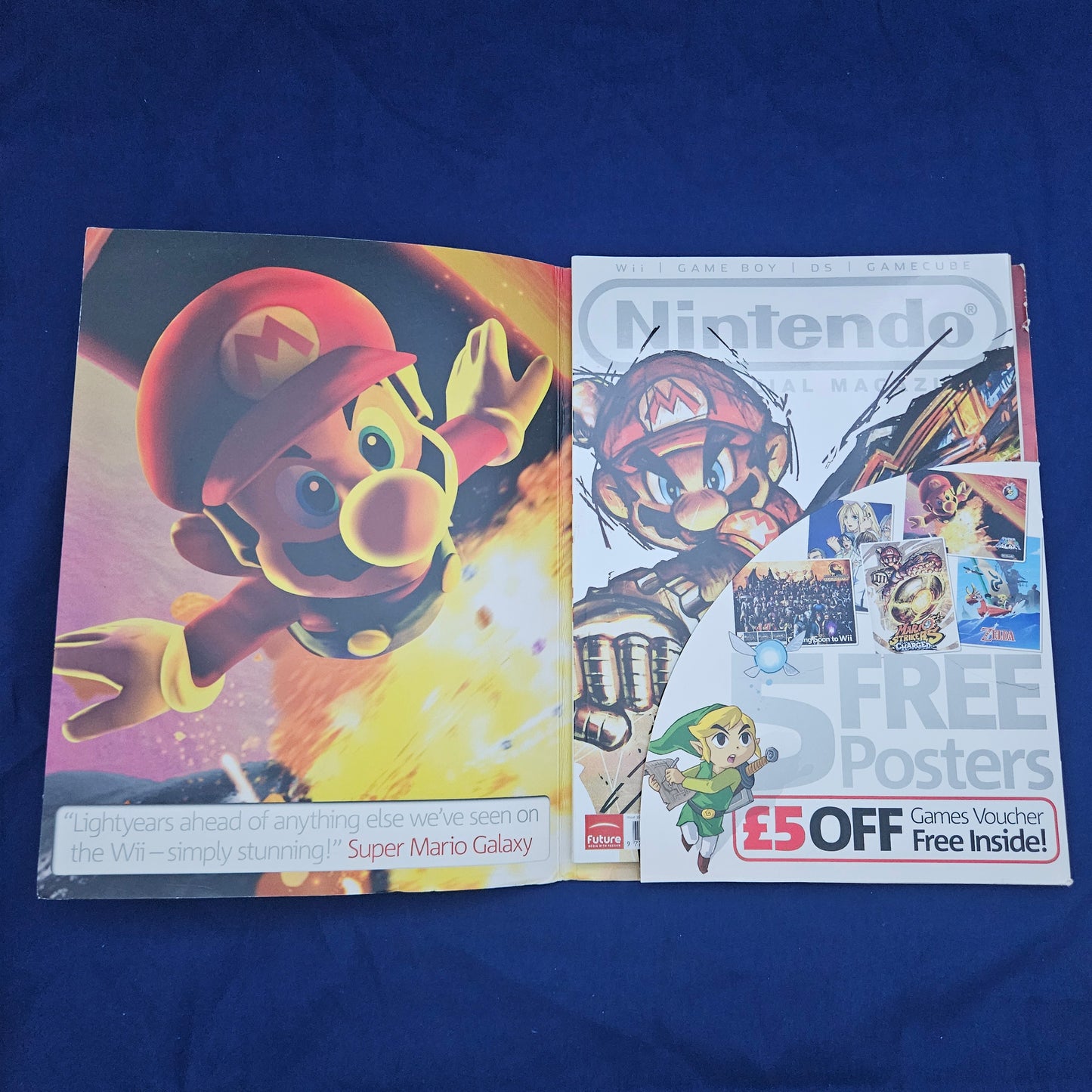 Official Nintendo Magazine Issue 16 May 2007 (1326) Mario Galaxy + 5 POSTERS