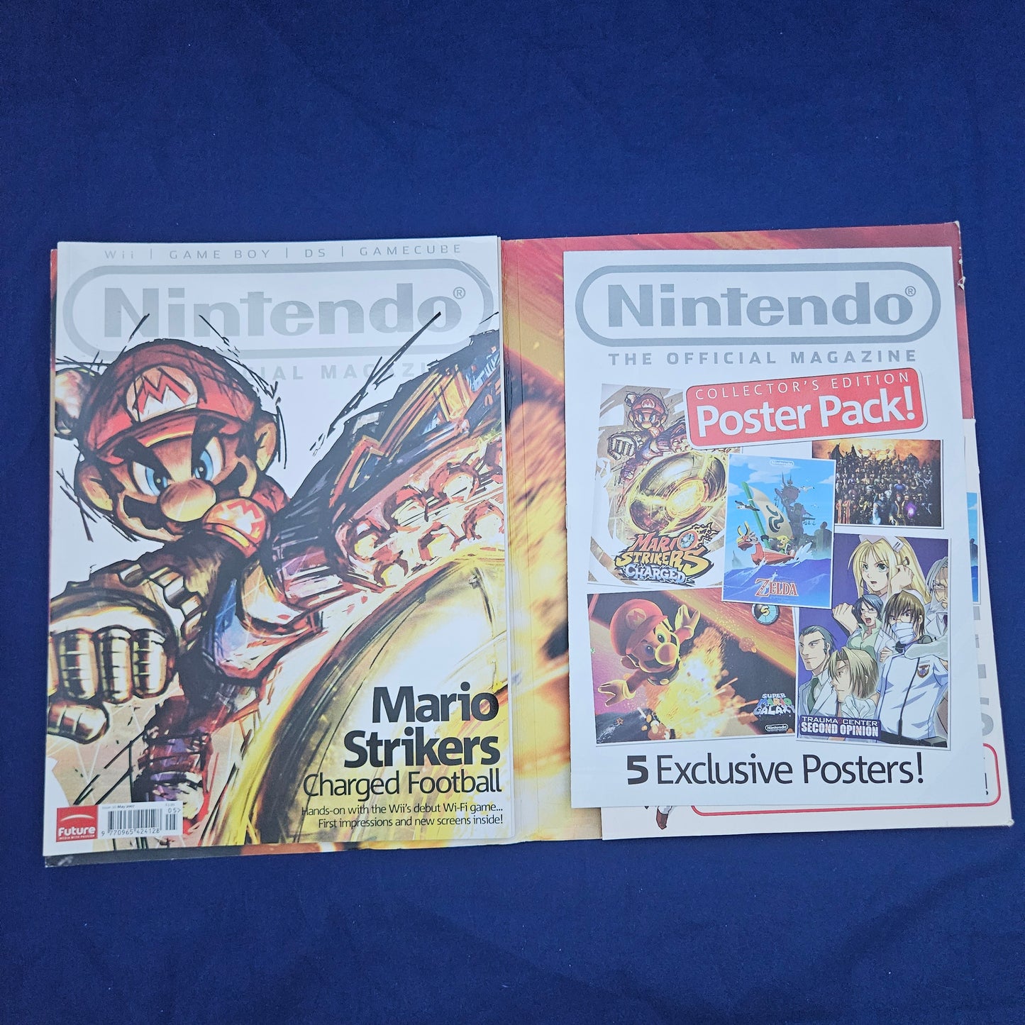 Official Nintendo Magazine Issue 16 May 2007 (1326) Mario Galaxy + 5 POSTERS