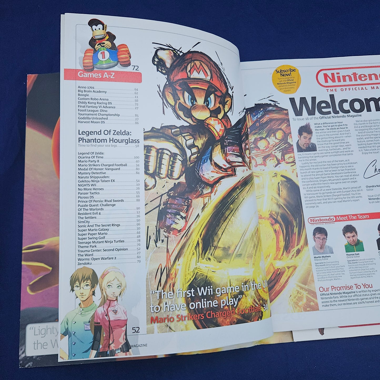 Official Nintendo Magazine Issue 16 May 2007 (1326) Mario Galaxy + 5 POSTERS
