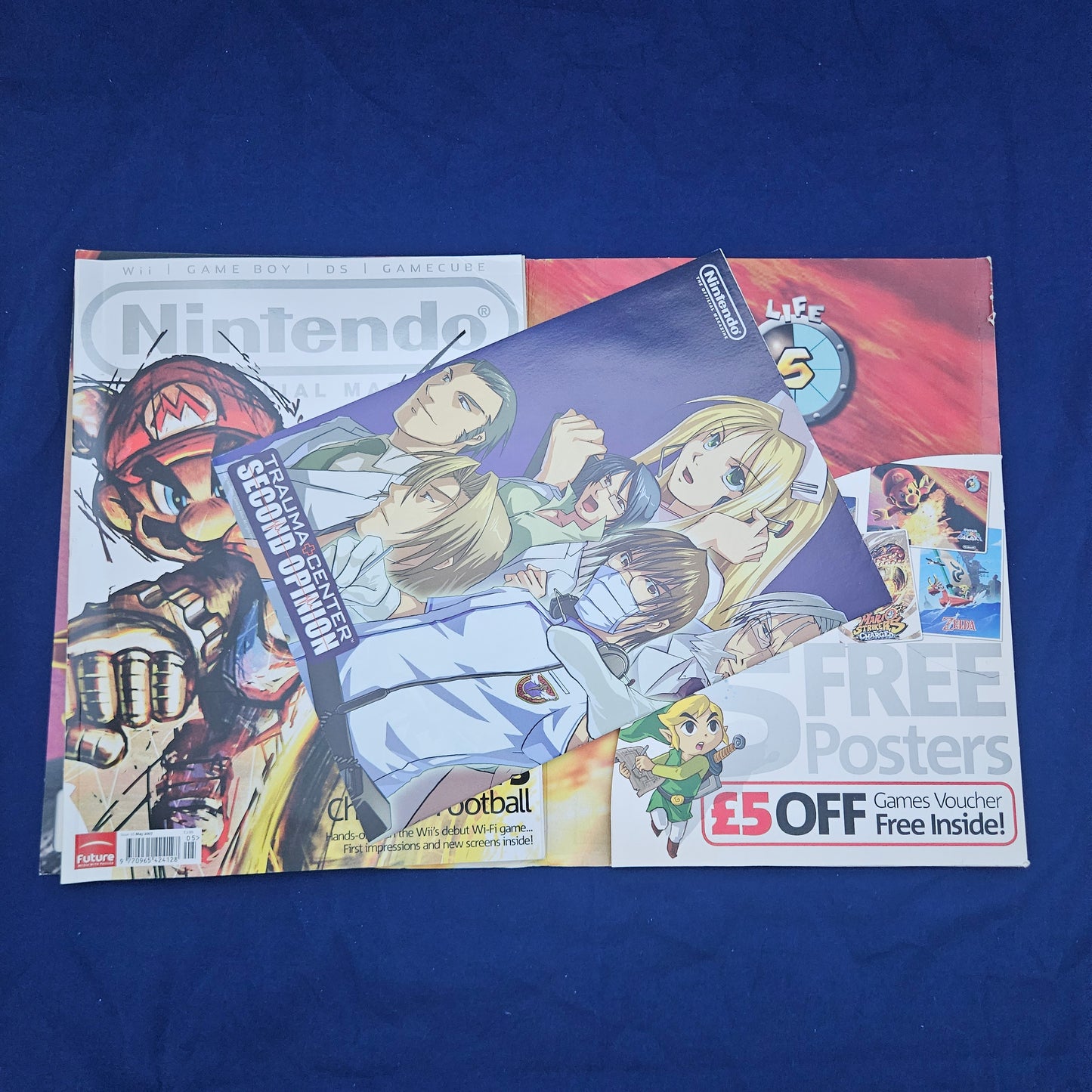 Official Nintendo Magazine Issue 16 May 2007 (1326) Mario Galaxy + 5 POSTERS