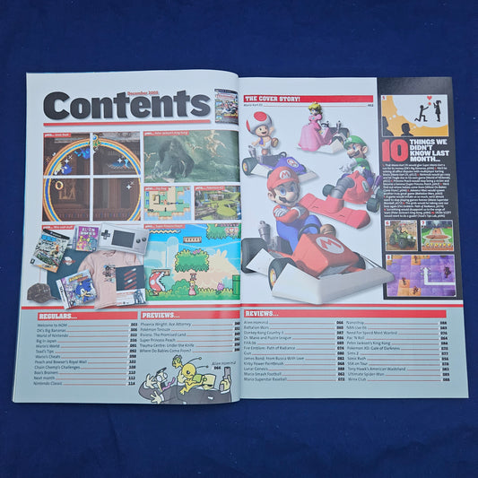 Official  Nintendo Magazine December 2005 (1326) Mario Kart DS Pokemon XD Fire Emblem