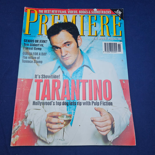 Premiere Movie Magazine UK November 1994 (1330) Quentin Tarantino Pulp Fiction Ed Wood