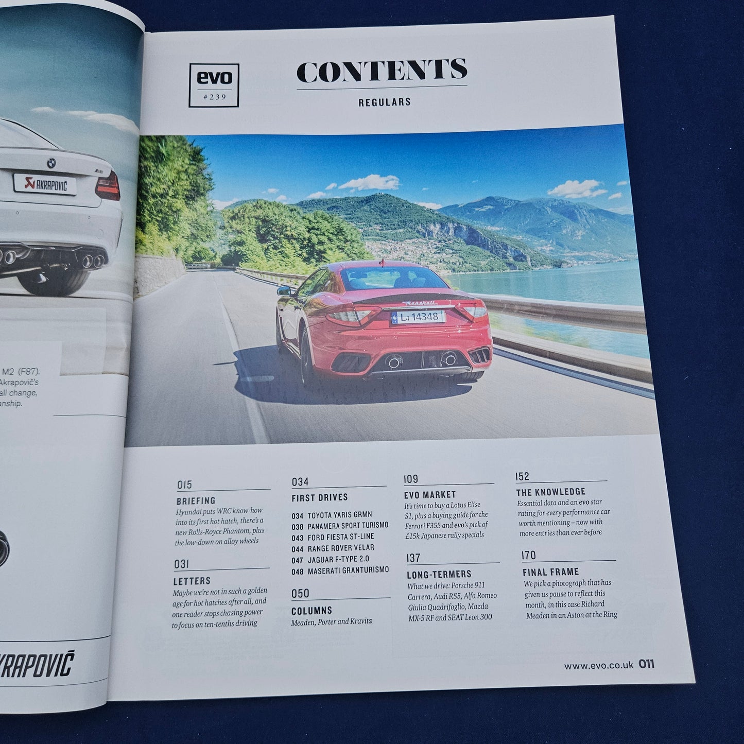 evo Magazine October 2017 (1332) Ferrari 70 Caterham 60 McLaren 570S AMG GT