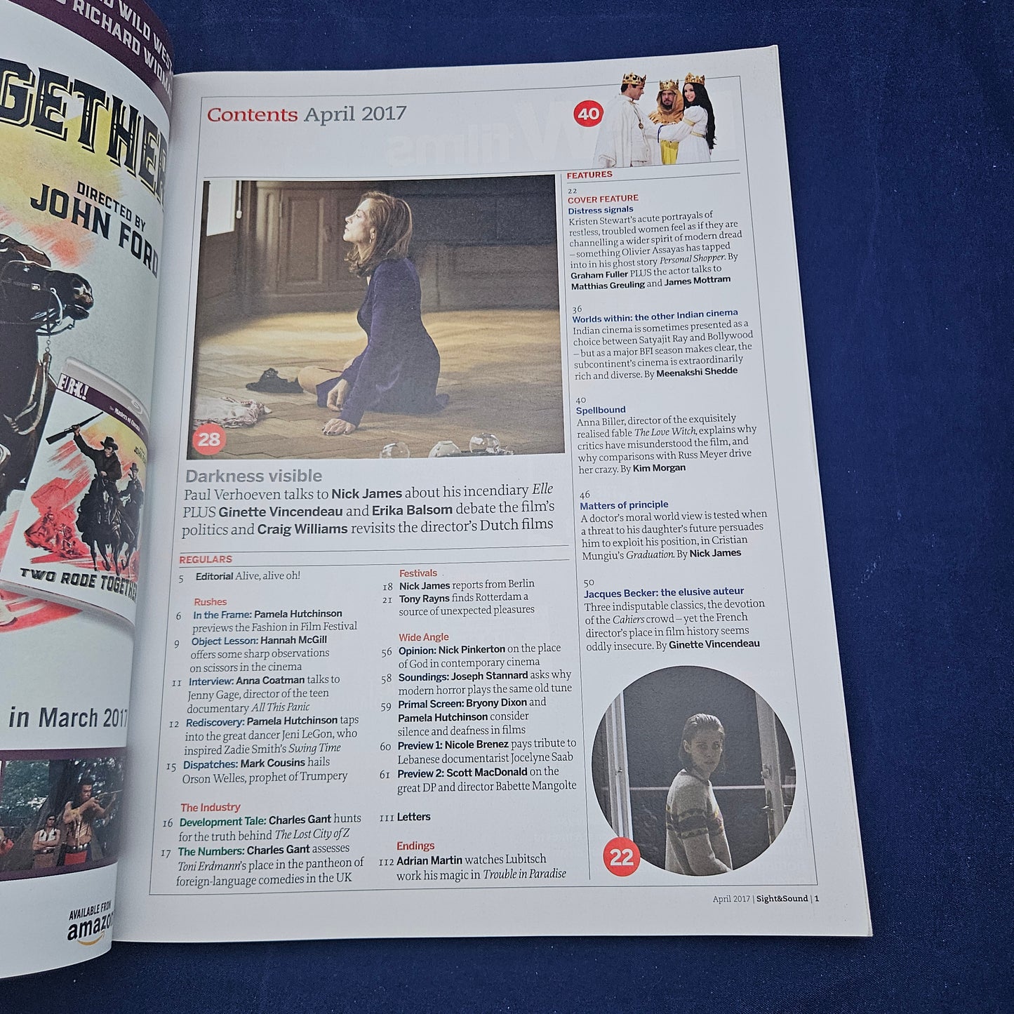 Sight & Sound Magazine April 2017 (1334) Kristen Stewart Logan John Wick