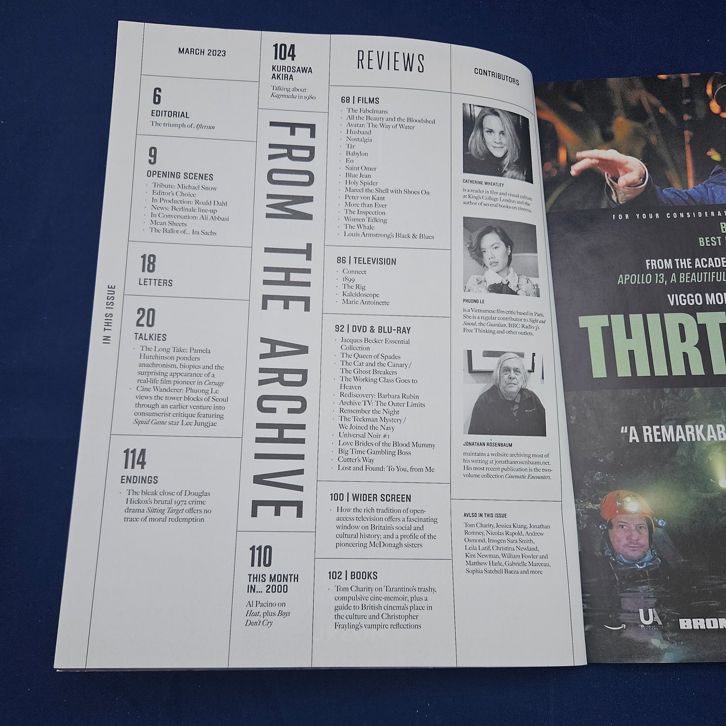Sight & Sound Magazine March 2023 (1334) Alice Diop Cate Blanchett Best Films 2022