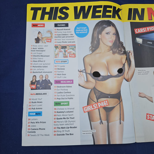Nuts Magazine 28 October - 3 November 2011 (1335) 400th Issue Lucy Pinder Rosie Jones
