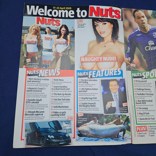 Nuts Magazine 17-23 April 2009 (1335) Sophie Howard Danielle Lloyd Rhian Sugden