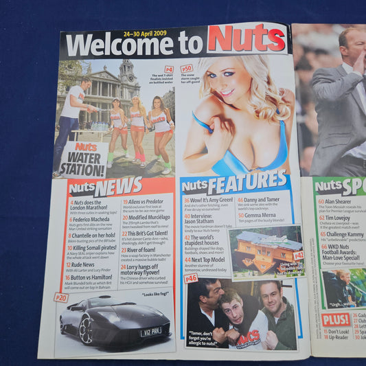 Nuts Magazine 24-30 April 2009 (1335) Gemma Merna Amy Green Chantelle Houghton