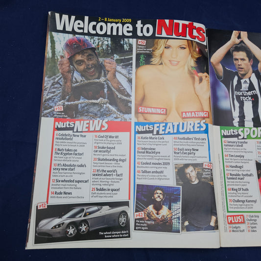 Nuts Magazine 2-8 January 2009 (1335) Eva Katie-Marie Cork Cristiano Ronaldo