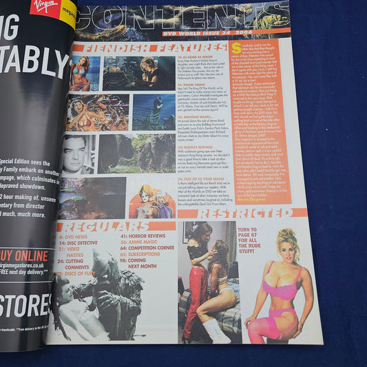 DVD World Magazine Issue 34 2006 (1336) Nicole Lauren Marilyn Chambers Kate Hudson