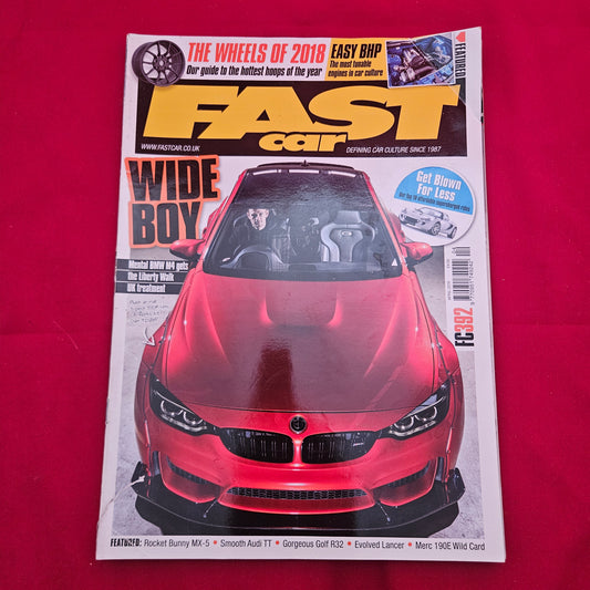 Fast Car Magazine April 2018 (1337) Liberty Walk BMW M4 Rocket Bunny MX-5 VW Golf