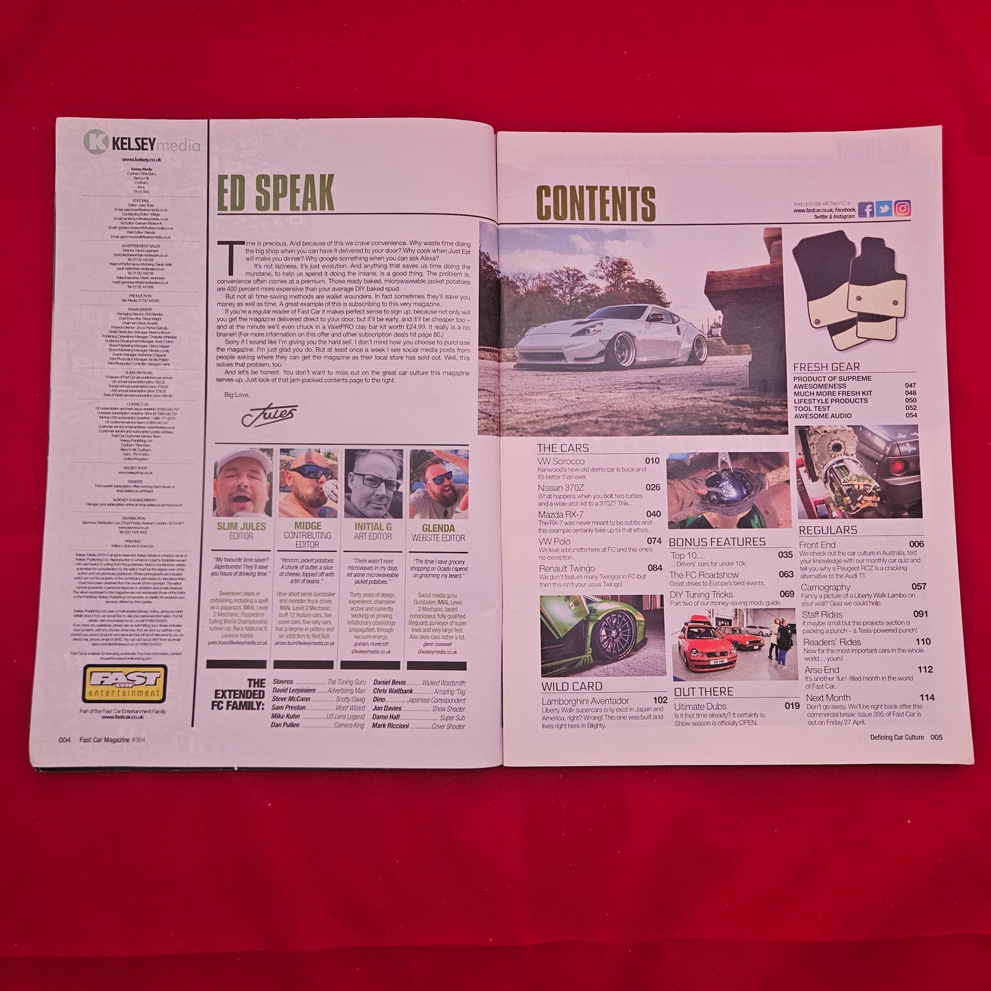 Fast Car Magazine May 2018 (1337) VW Scirocco Kenwood Liberty Walk Lamborghini