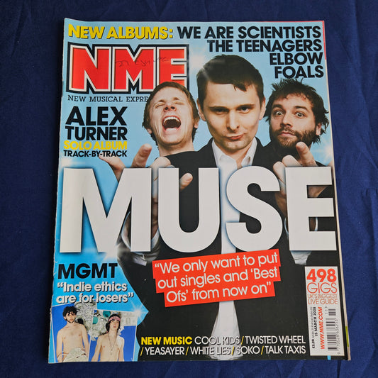 NME Magazine 15 March 2008 (1339) Muse MGMT Alex Turner The Last Shadow Puppets