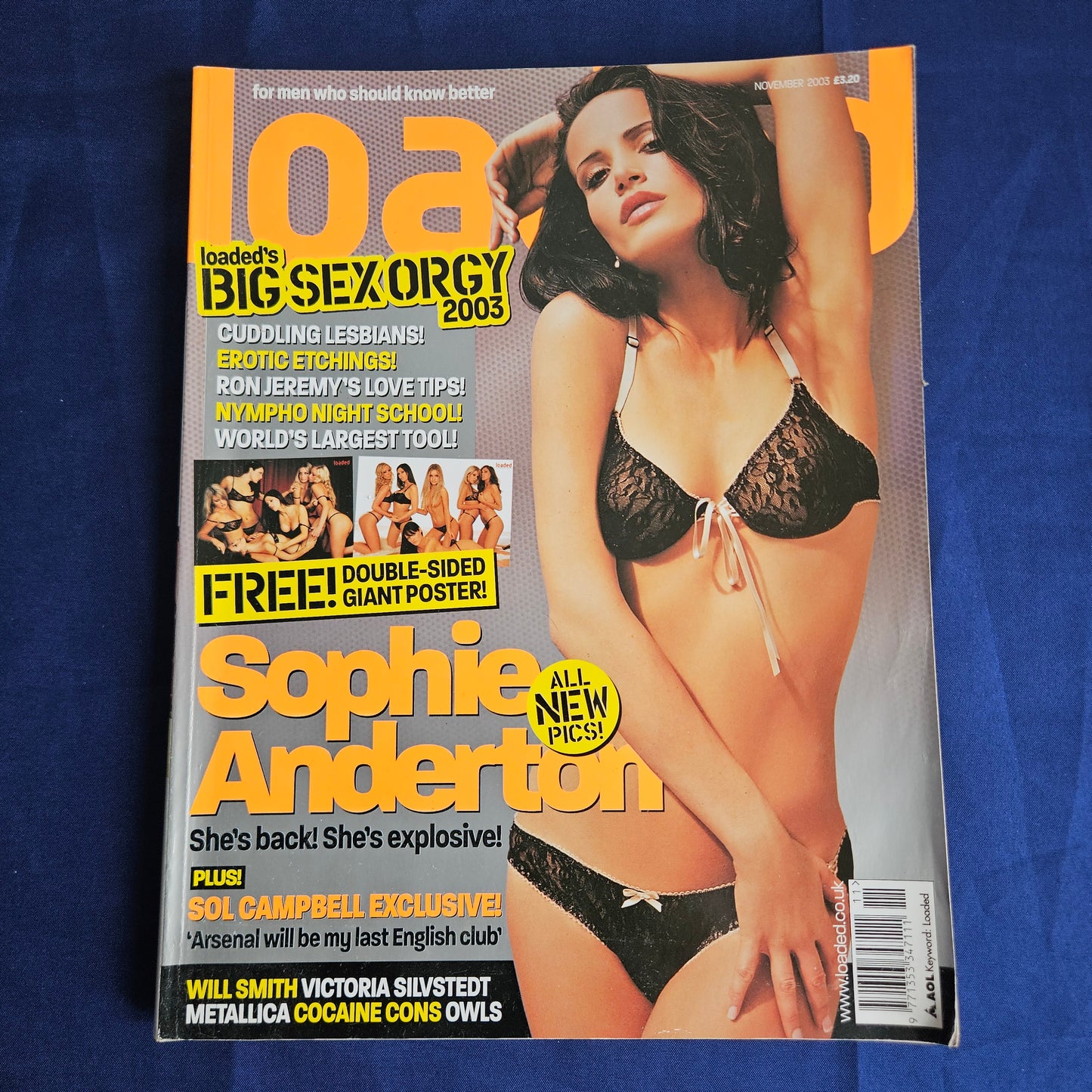 Loaded Magazine November 2003 (1340) Sophie Anderton Victoria Silvstedt Sol Campbell