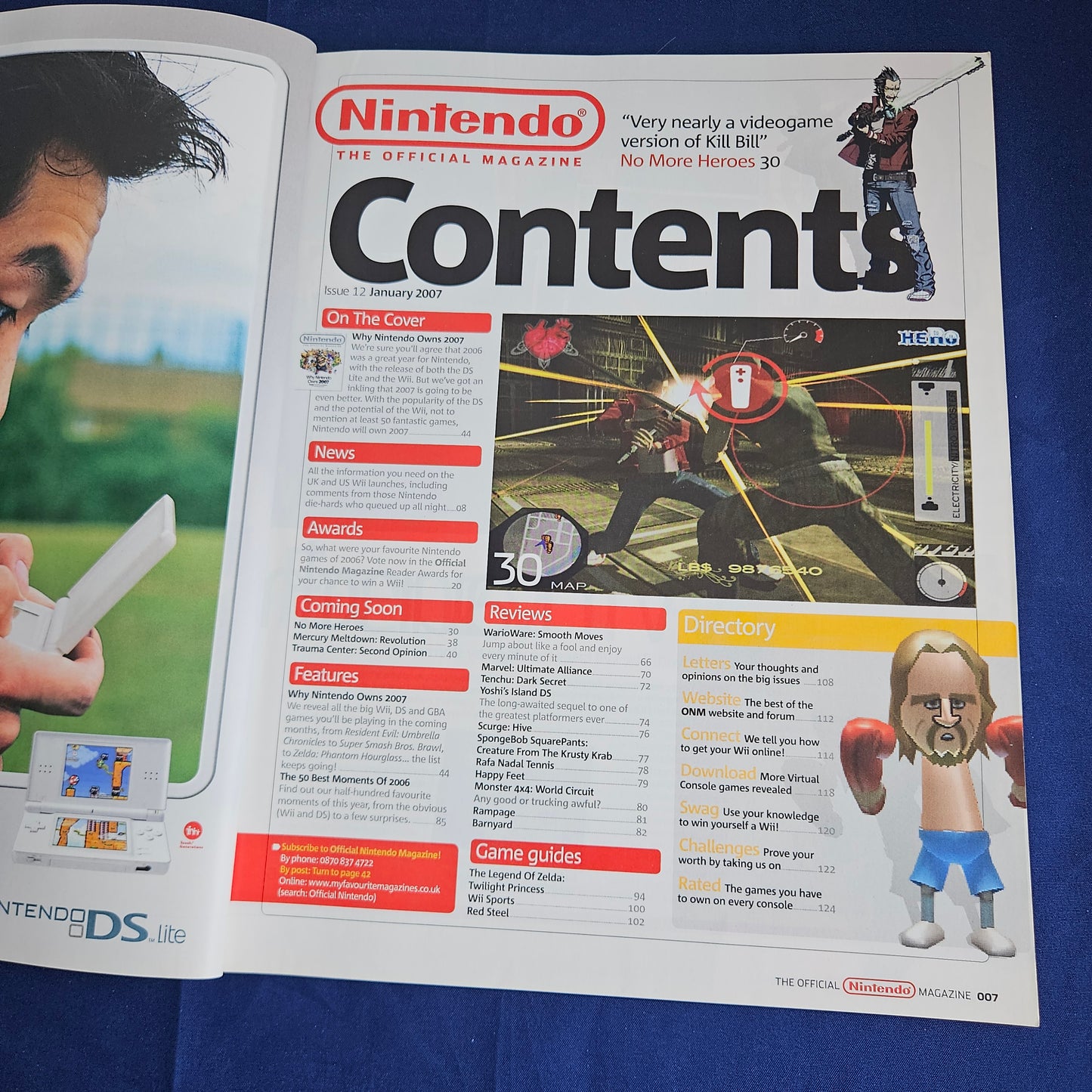 Official Nintendo Magazine Issue 12 January 2007 (1343) Wii Launch No More Heroes