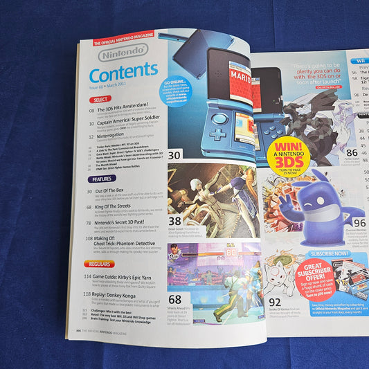 Official Nintendo Magazine Issue 66 March 2011 (1343) Nintendo 3DS Pokemon Black