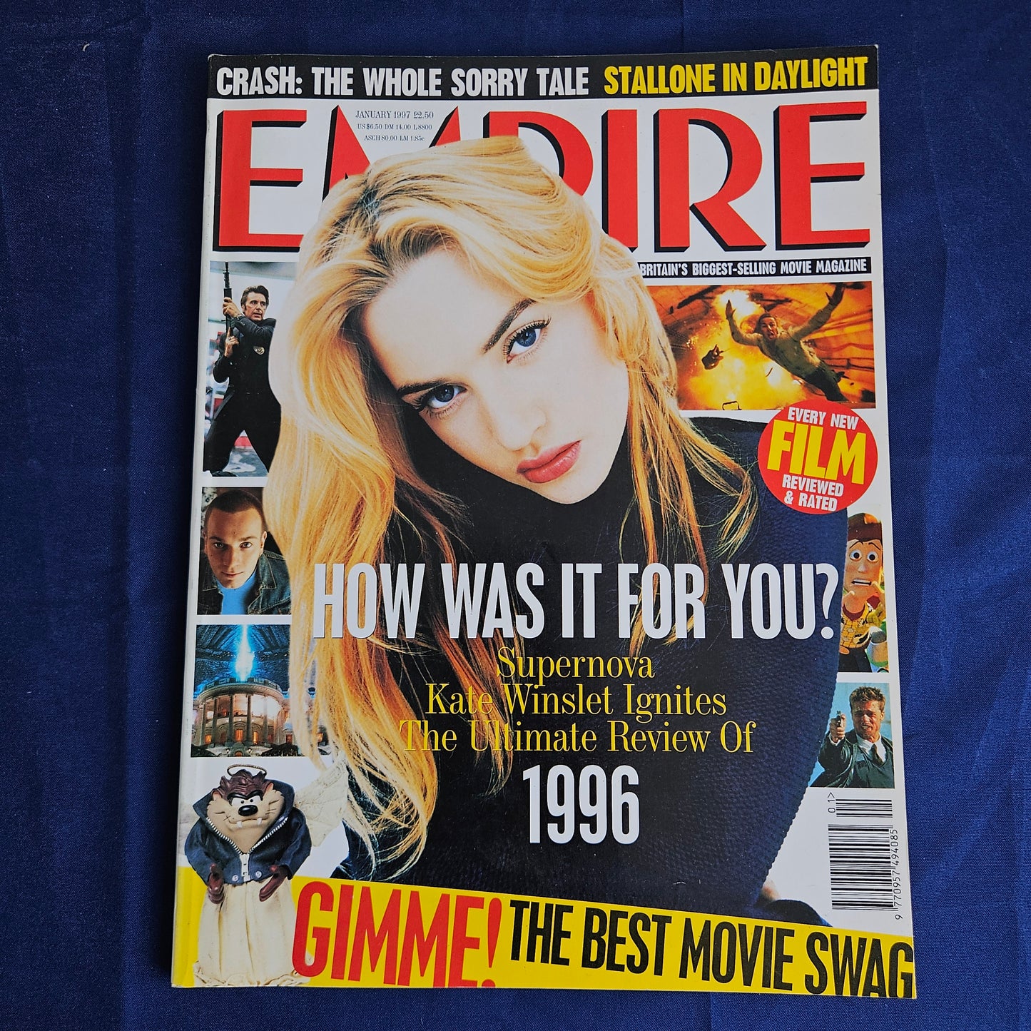 Empire Magazine January 1997 (1345) Issue 91 Kate Winslet Star Trek First Contact