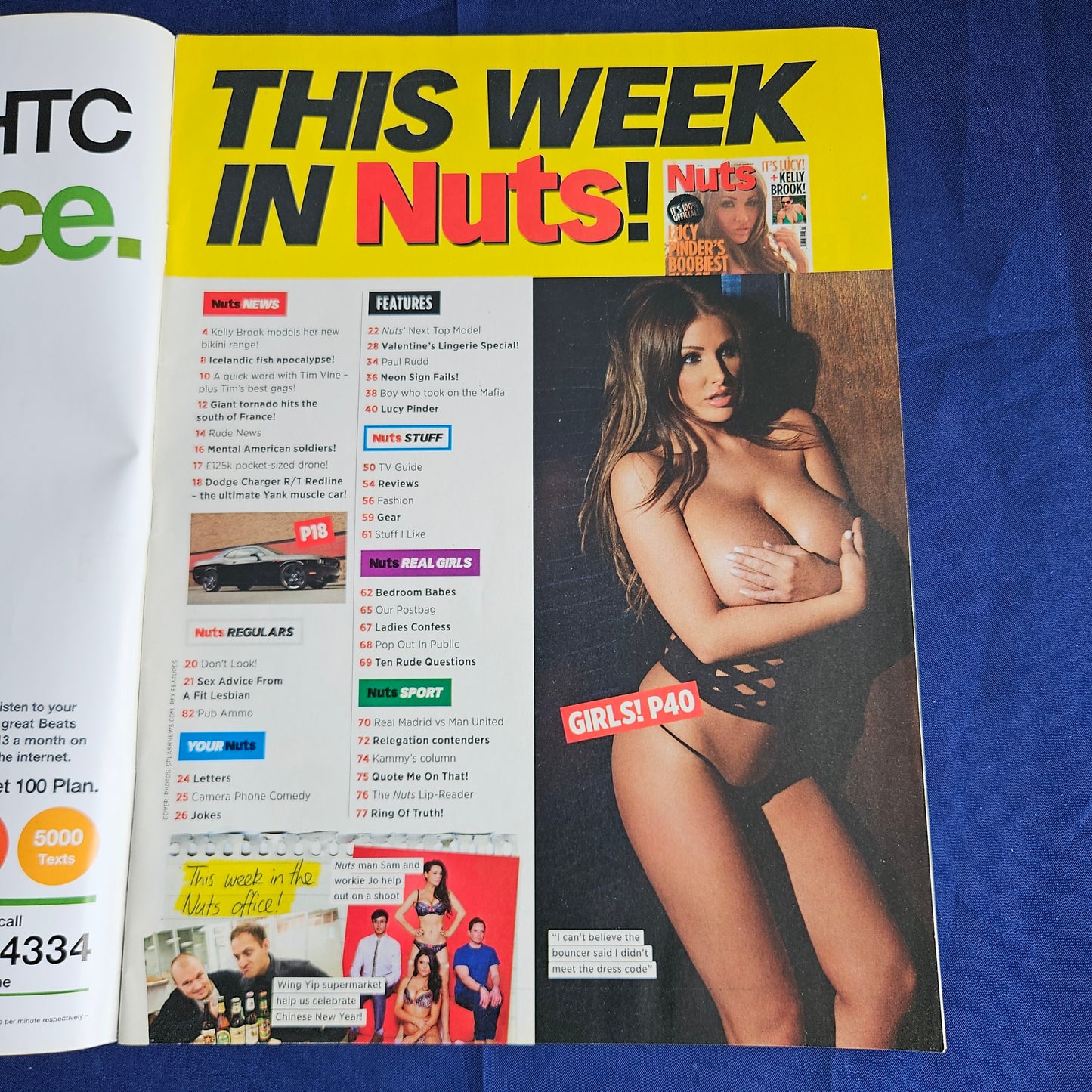Nuts Magazine 15-21 February 2013 (1348) Lucy Pinder Kelly Brook India Reynolds