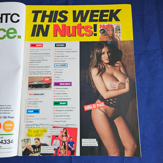 Nuts Magazine 15-21 February 2013 (1348) Lucy Pinder Kelly Brook India Reynolds
