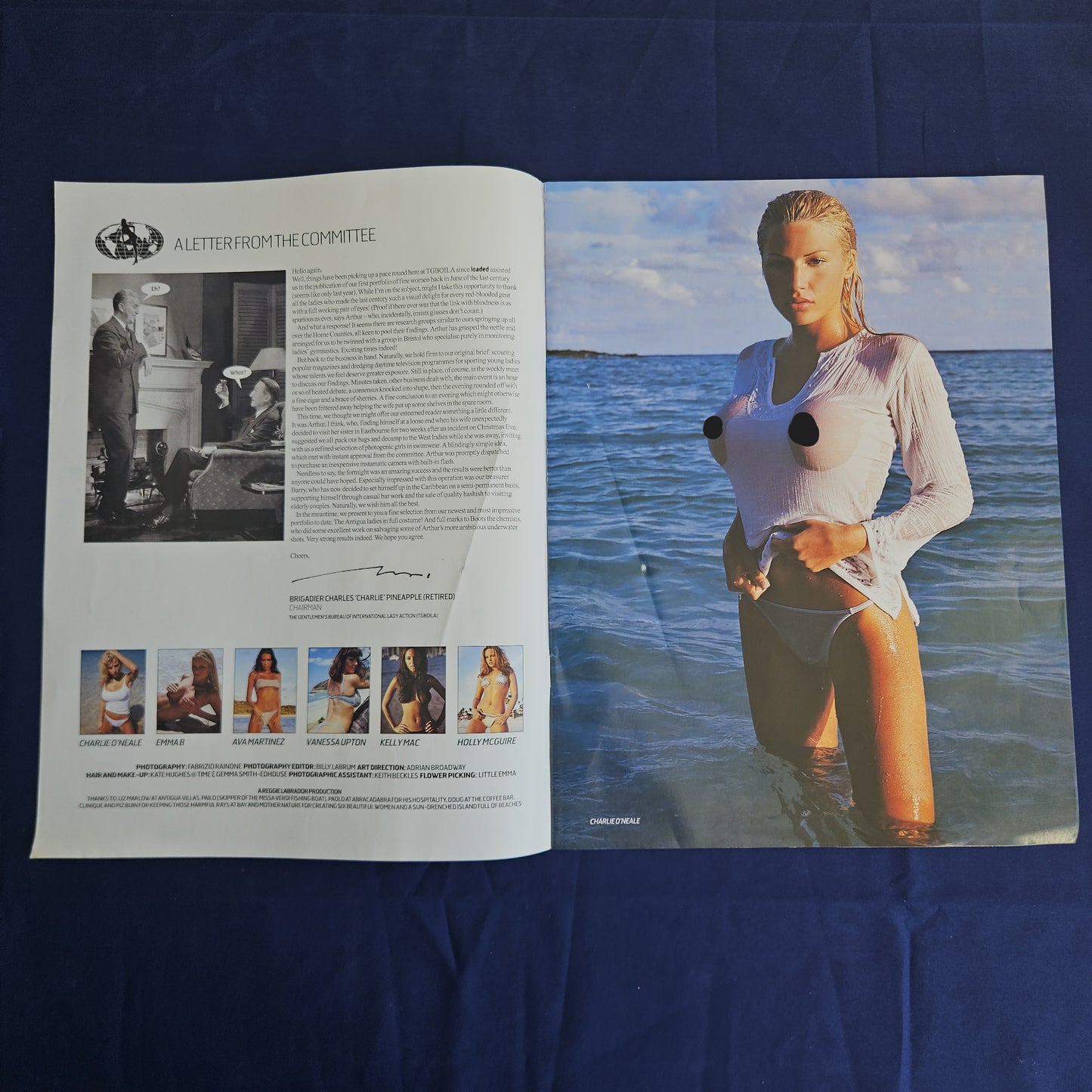 Loaded Magazine Caribbean Swimwear Special (0010) Emma B Charlie O'Neale