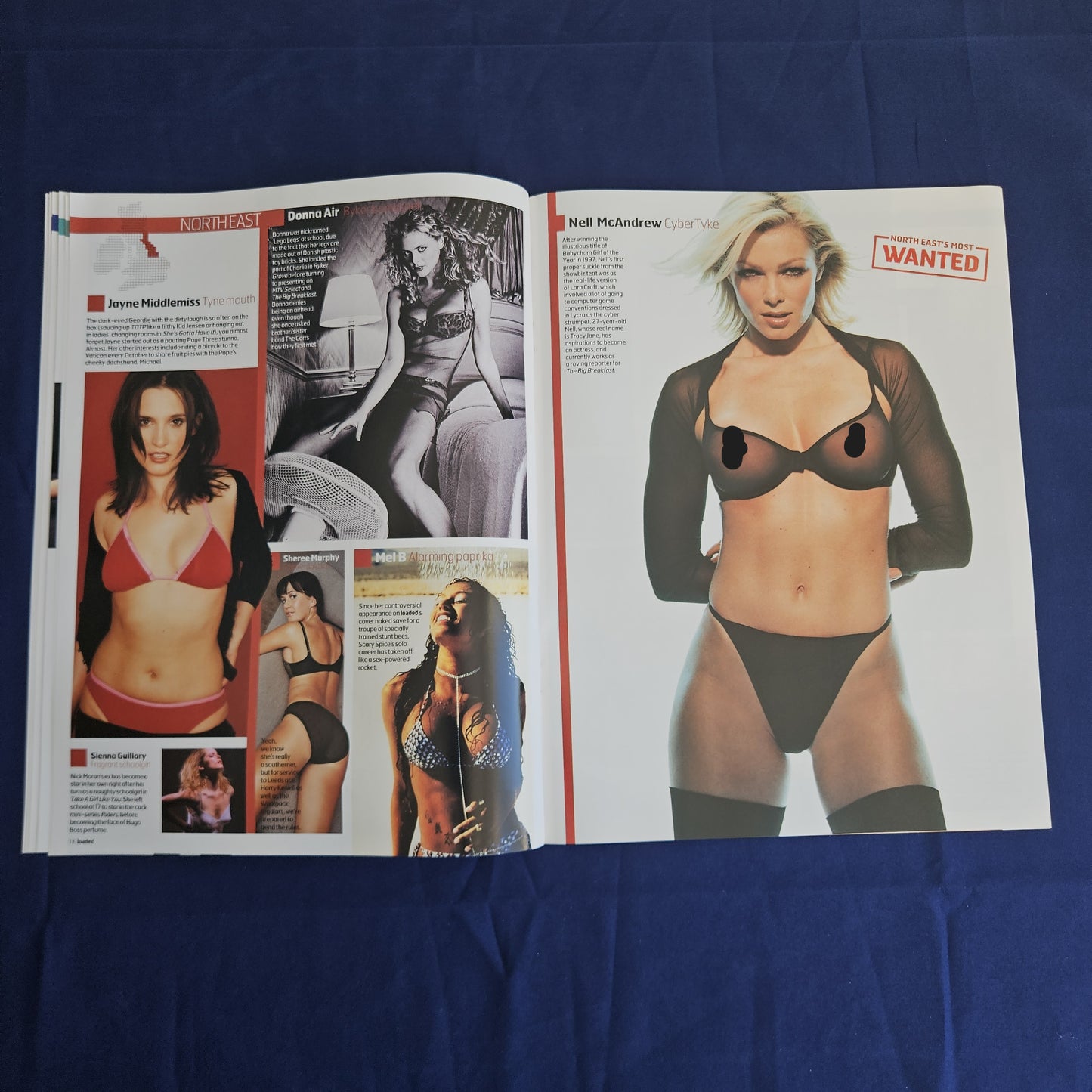 Loaded Magazine Brit Babe Bible (0010) Amanda Holden Kelly Brook Nell McAndrew