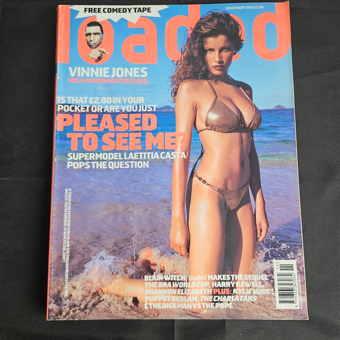 Loaded Magazine November 1999 (1350) Laetitia Casta Shannon Elizabeth Y2K