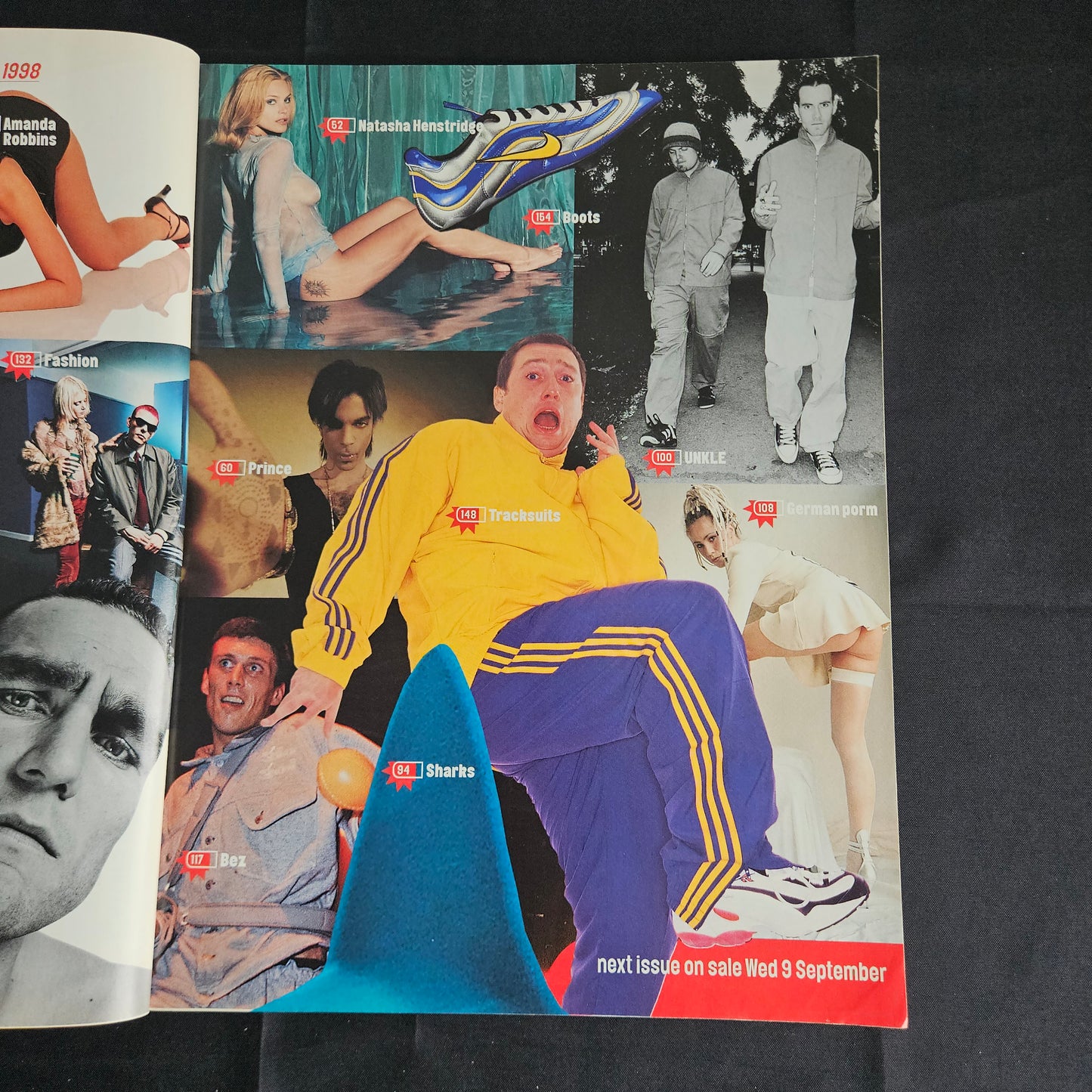 Loaded Magazine September 1998 (1352) Natasha Henstridge Prince Amanda Robbins