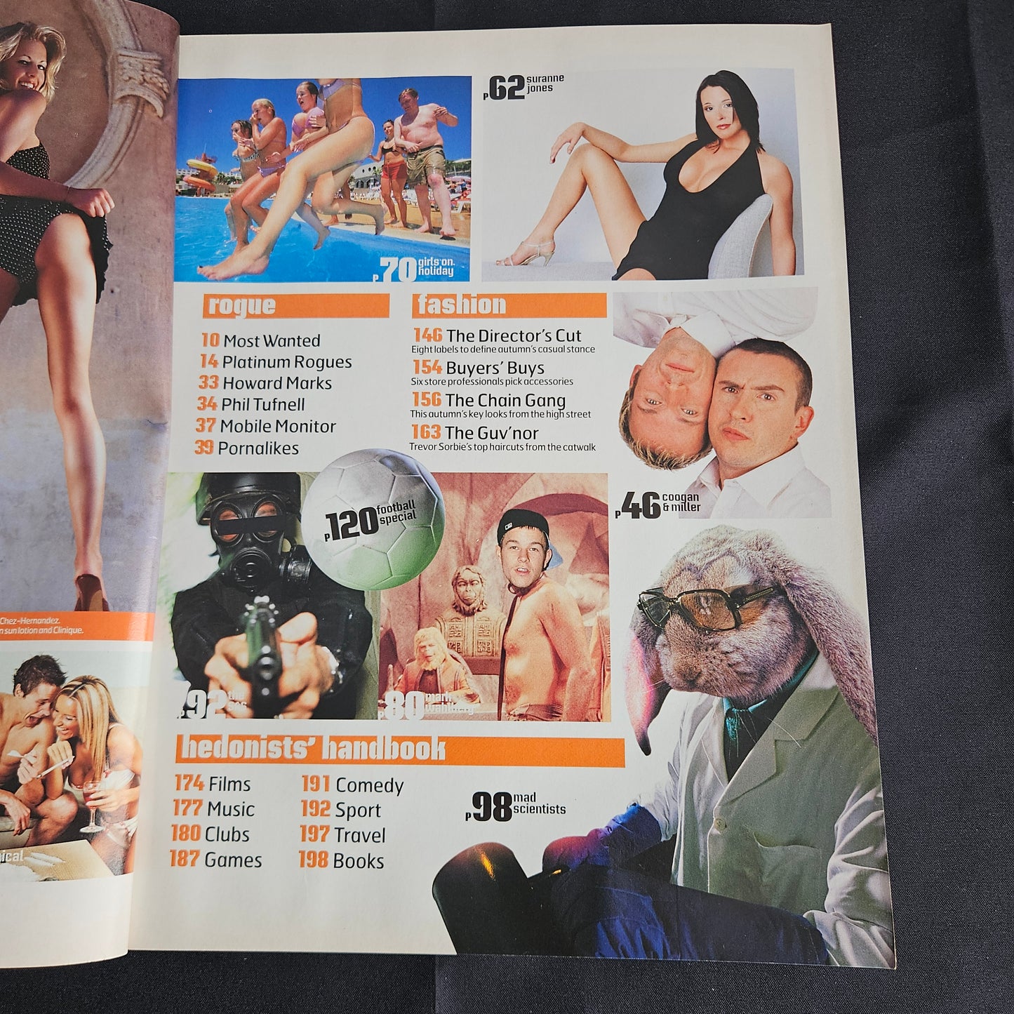 Loaded Magazine September 2001 (1352) Donna Air Suranne Jones Mark Wahlberg Y2K