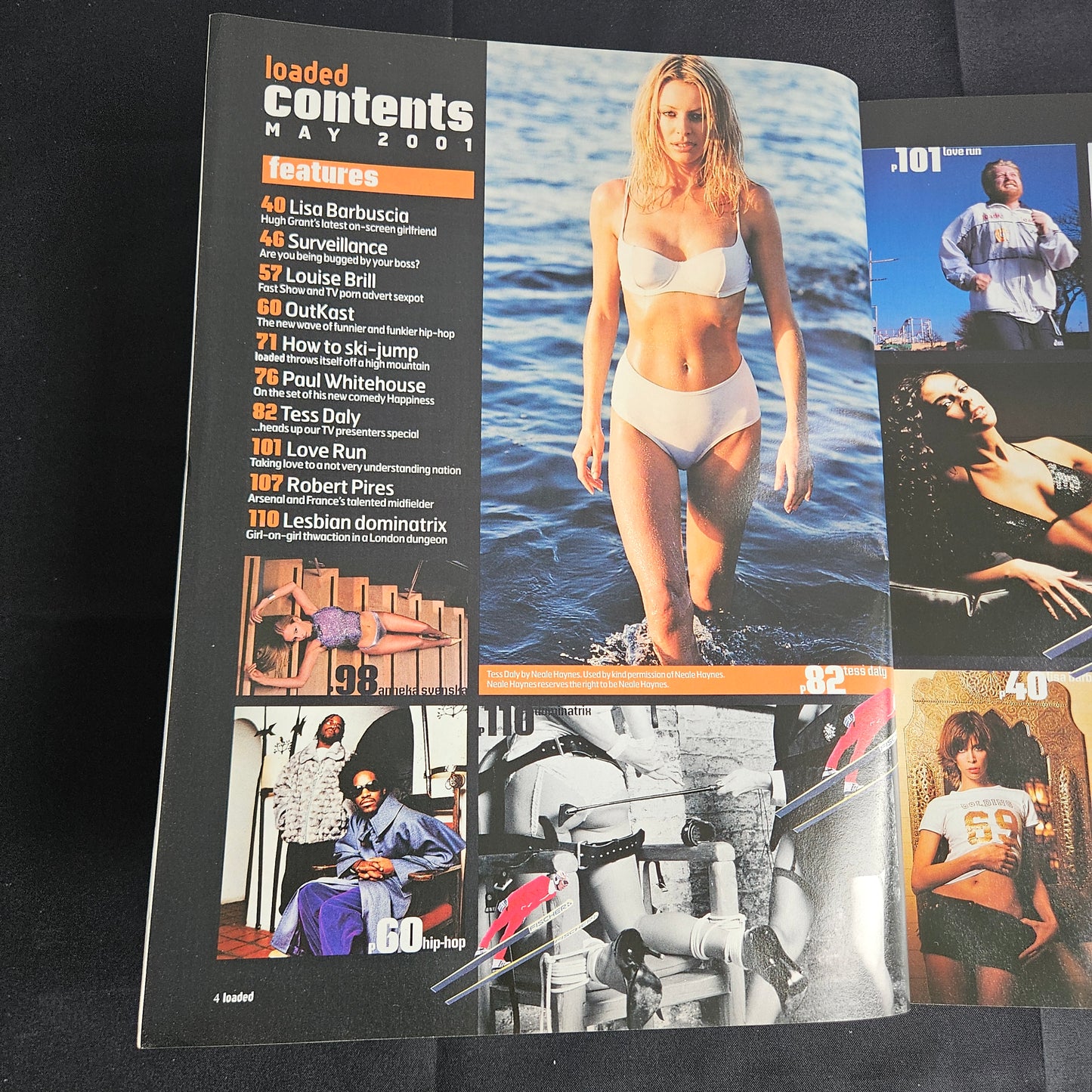 Loaded Magazine May 2001 (1352) Tess Daly Lisa Barbuscia OutKast Robert Pires Y2K