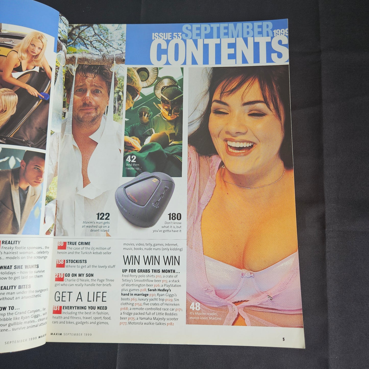 Maxim Magazine September 1999 (1354) Martine McCutcheon Destiny's Child Y2K