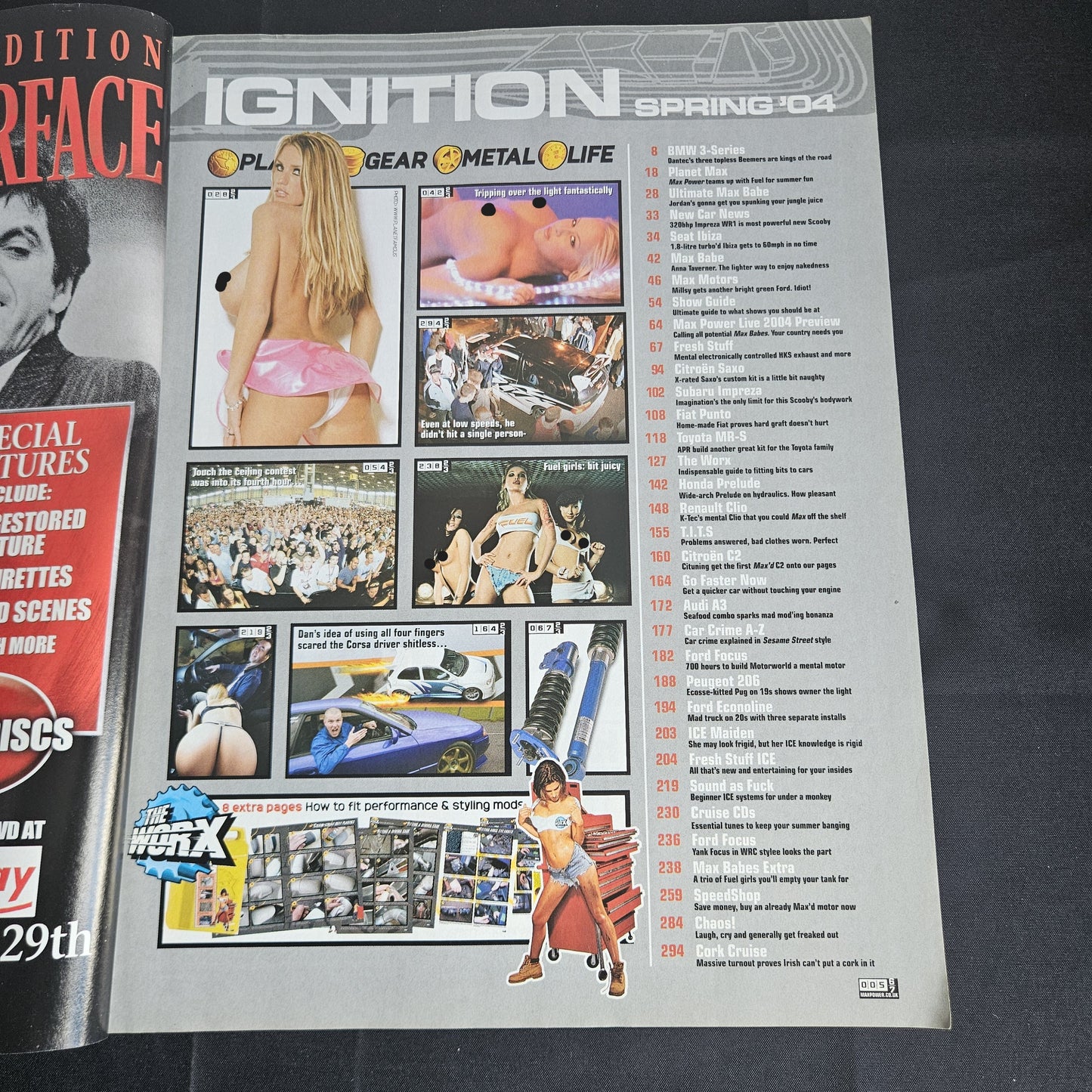 Max Power Magazine Spring 2004 (1355) Jordan Katie Price BMW 3-Series JDM