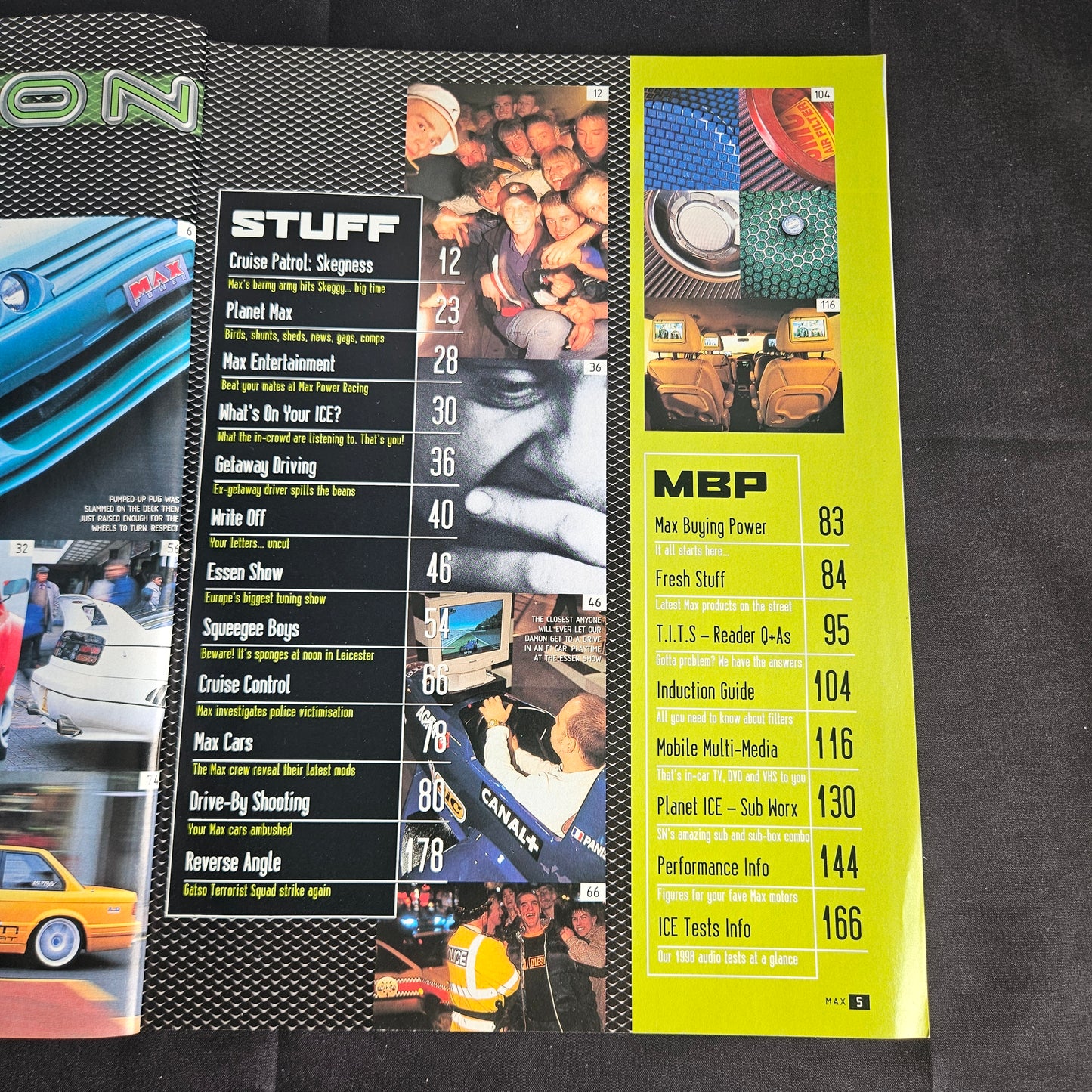 Max Power Magazine February 1999 (1357) Peugeot 306 Nitrous Nissan 300ZX JDM