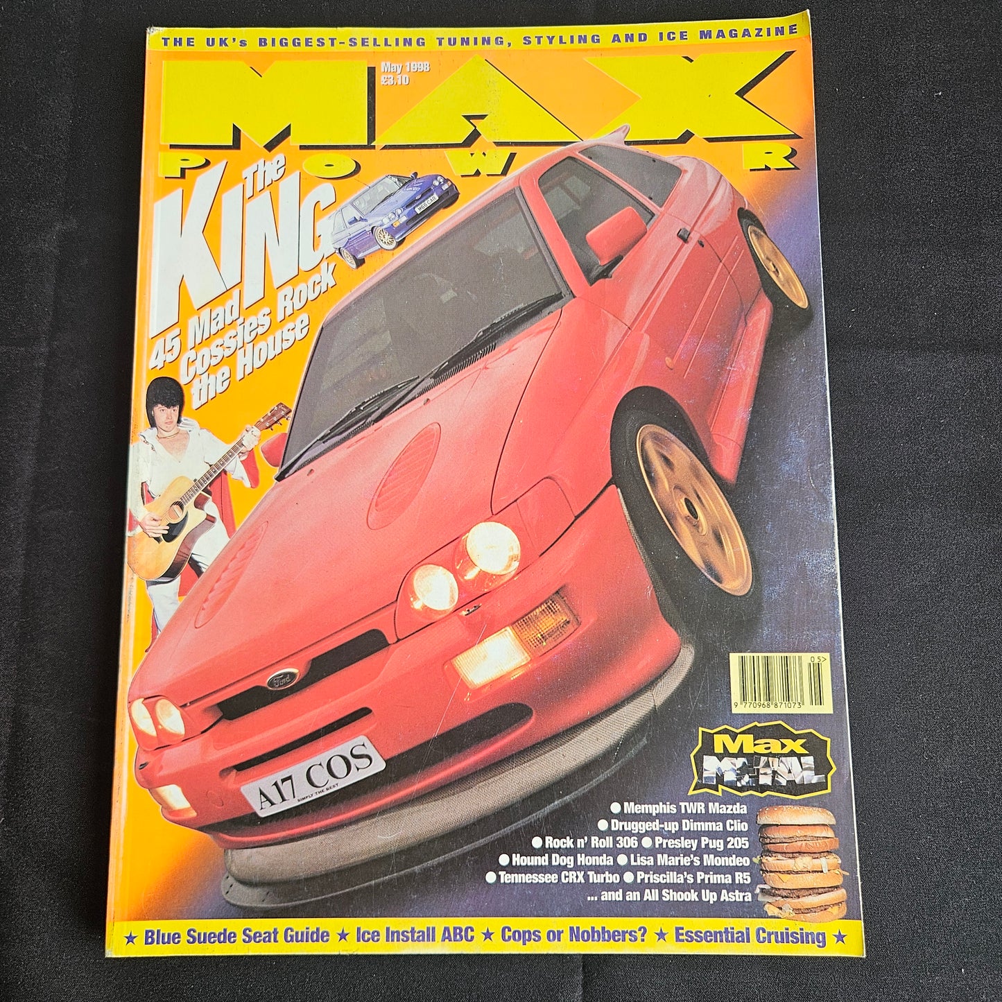 Max Power Magazine May 1998 (1357) Ford Escort Cosworth SEMA Auto Salon JDM