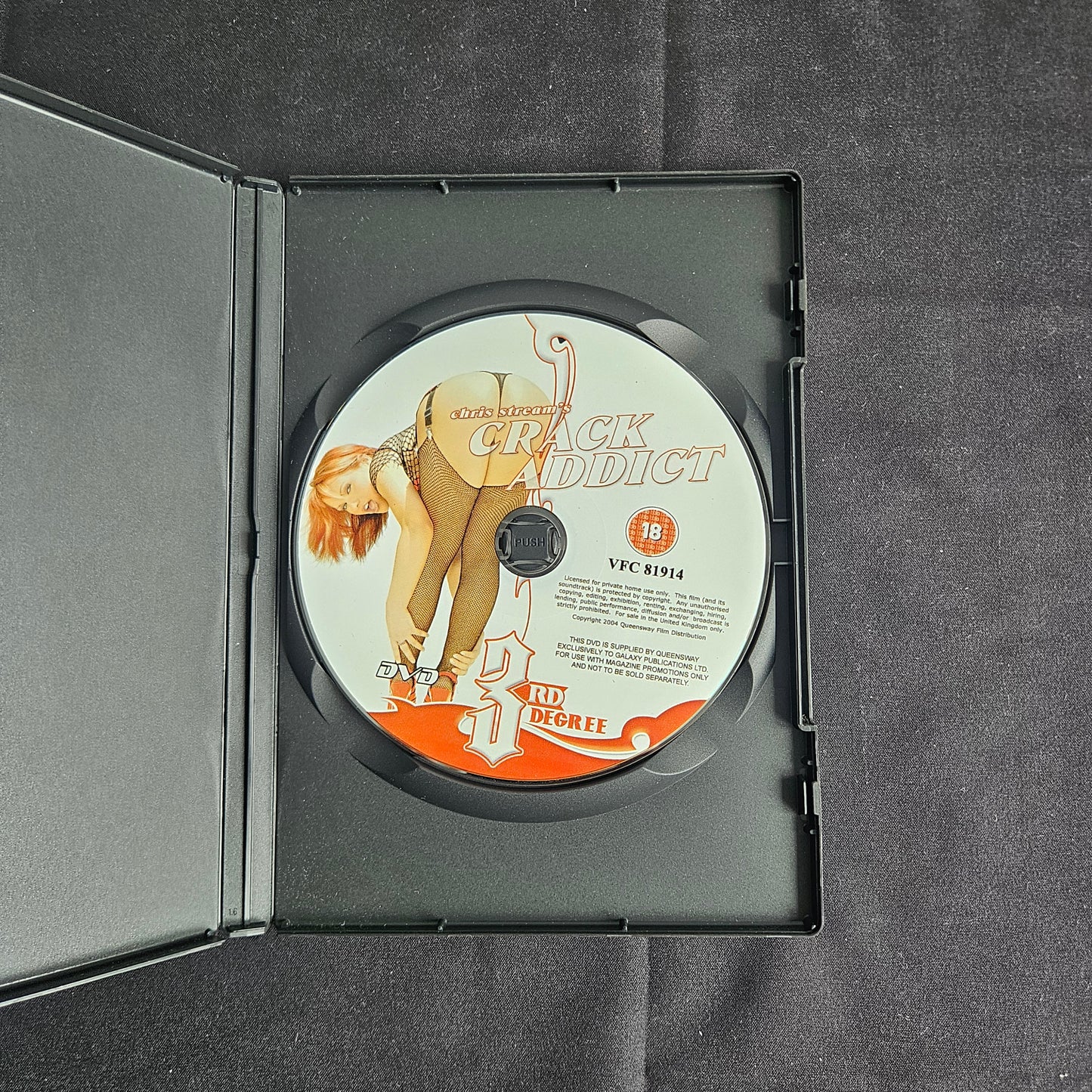 Crack Addict DVD 2004 – 3rd Degree Promo (Box 0002) Katja Kassin Gina Lynn
