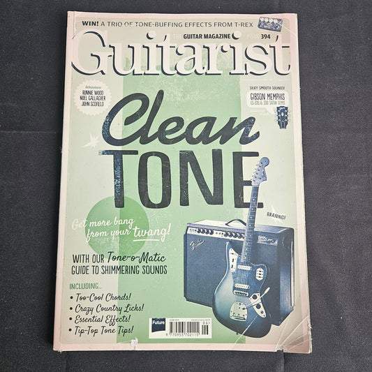 Guitarist Magazine June 2015 #394 (1360) Noel Gallagher Ronnie Wood Clean Tone
