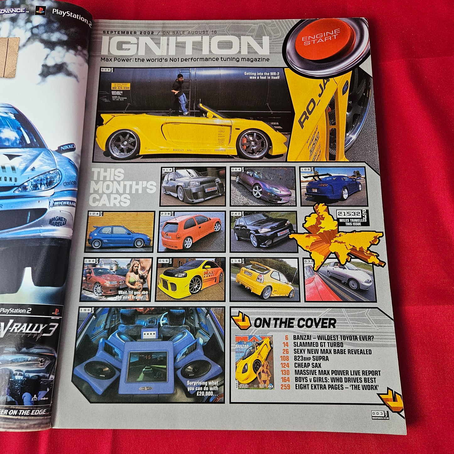 Max Power Magazine September 2002 (1362) Toyota MR2 Supra Max Babe Gemma Y2K