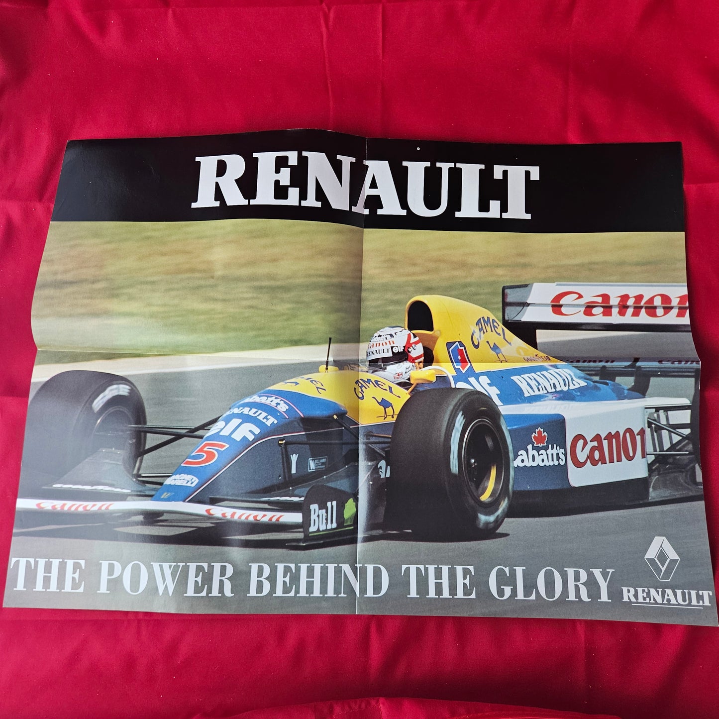 Autosport Special Autumn 1992 (1364) Nigel Mansell F1 World Champion Poster