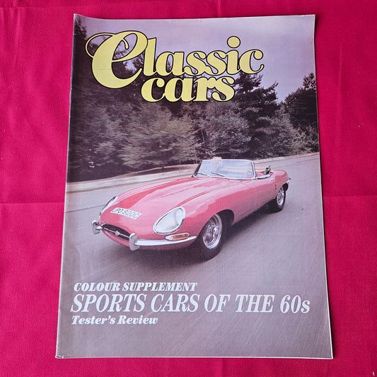 Classic Cars Magazine Sports Cars of the 60s  April 1987 (1364) Jaguar E-Type