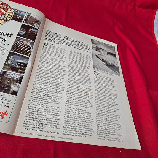 Classic Cars Magazine Sports Cars of the 60s  April 1987 (1364) Jaguar E-Type
